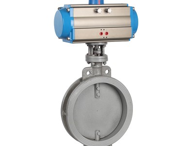 D671W-6C 气动对夹通风蝶阀图1