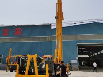 方塔折叠臂长螺旋钻机 植树挖坑机装载机式电线杆钻孔机价格图1