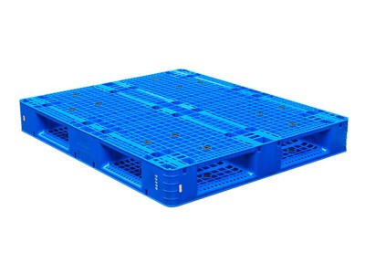 供应1210双面网格塑料托盘 双面大米面粉托盘 双面塑料栈板图1